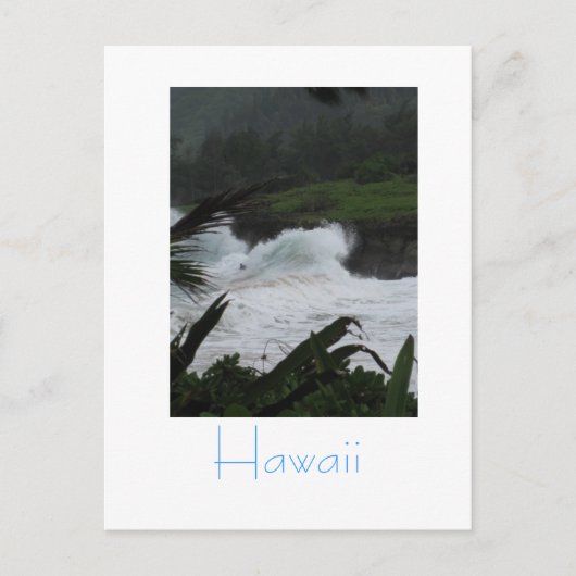 Briefkaart Hawaii (Voorkant)