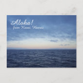 Briefkaart Hawaii (Voorkant)