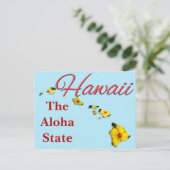 BRIEFKAART - HAWAII (Staand voorkant)