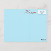 BRIEFKAART - HAWAII (Achterkant)