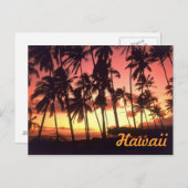 Briefkaart Hawaii (Voorkant / Achterkant)