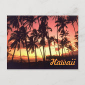 Briefkaart Hawaii (Voorkant)