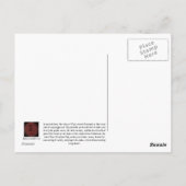 Briefkaart Hawaii Palms (Achterkant)