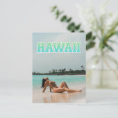 Briefkaart Hawaii Travel (Staand voorkant)