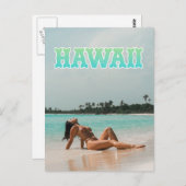 Briefkaart Hawaii Travel (Voorkant / Achterkant)