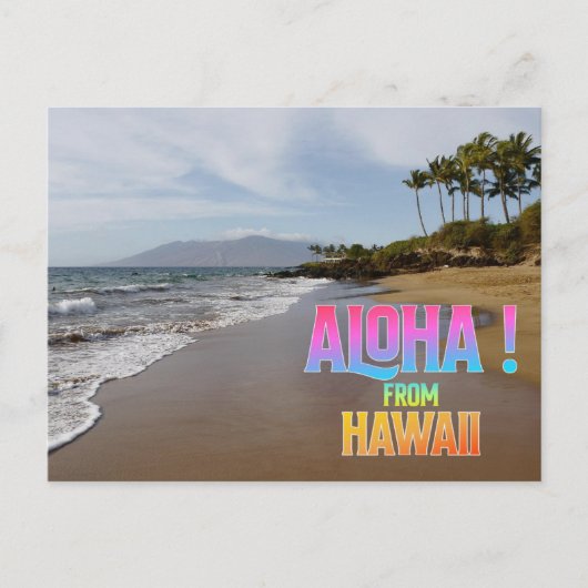 Briefkaart Hawaii Travel (Voorkant)