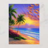 Briefkaart Hawaiian Aloha (Voorkant)