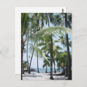 Briefkaart Hawaiian Paradise (Voorkant / Achterkant)