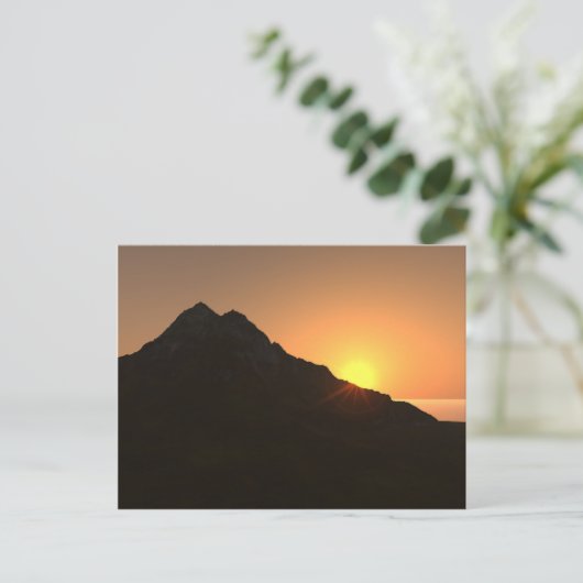 briefkaart "Hawaiian Sunset" (Staand voorkant)