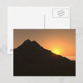 briefkaart "Hawaiian Sunset" (Voorkant / Achterkant)