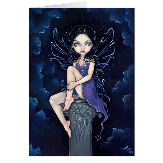 briefkaart "Heavenly Nightshade" (Voorkant)