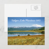 Briefkaart Hebgen Lake Montana (Voorkant / Achterkant)