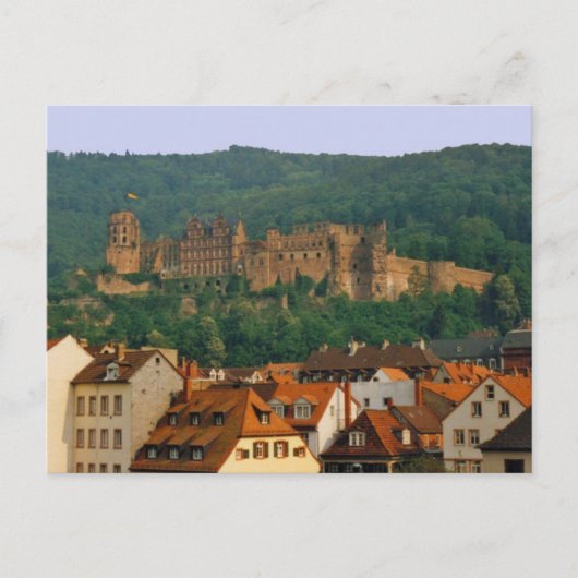 Briefkaart Heidelberg Castle (Voorkant)