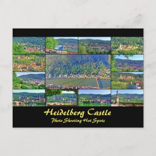 Briefkaart Heidelberg Castle Photo Shooting HotSpo
