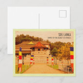  Briefkaart heilig Tooth Relic Sri Lanka (Voorkant / Achterkant)