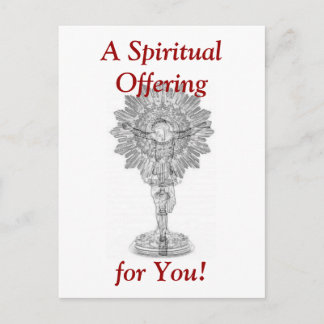 Briefkaart Heilige Uur