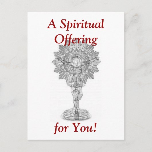 Briefkaart Heilige Uur (Voorkant)