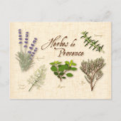 Briefkaart Herbes de Provence aanpassen (Voorkant)