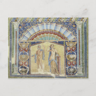 Briefkaart Herculaneum Fresco