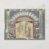 Briefkaart Herculaneum Fresco (Voorkant)
