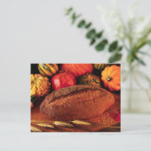 BRIEFKAART HERFST BREAD DISPLAY (Staand voorkant)