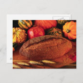 BRIEFKAART HERFST BREAD DISPLAY (Voorkant / Achterkant)