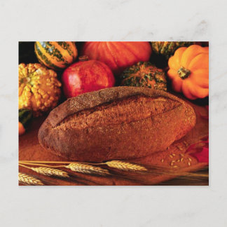 BRIEFKAART HERFST BREAD DISPLAY