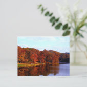 Briefkaart herfst in Brown County, Indiana USA (Staand voorkant)