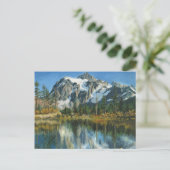 Briefkaart - Herfst Reflections, Cascade Mountains (Staand voorkant)