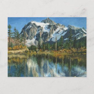 Briefkaart - Herfst Reflections, Cascade Mountains