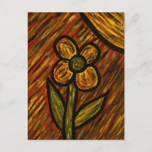 Briefkaart herfst ventilatorkunst