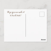 Briefkaart Herinnering boekenclub (Achterkant)