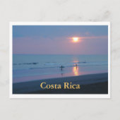 Briefkaart Hermosa Blue Sunset (Voorkant)