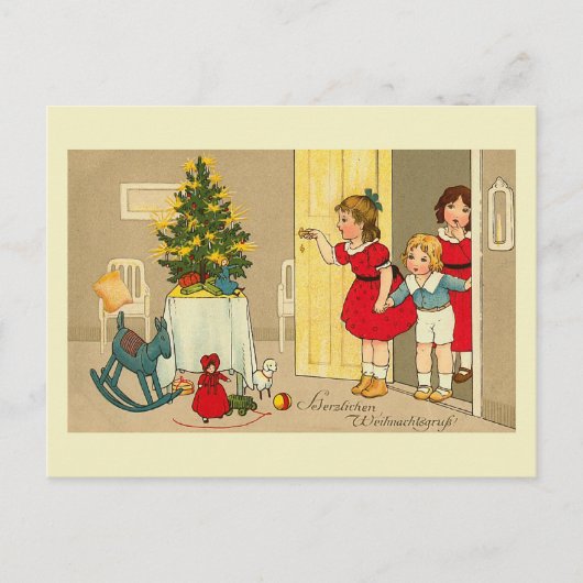 briefkaart "Herzlichen Weihnachtsgruss" (Voorkant)