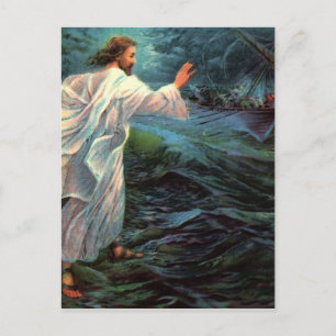 Briefkaart: Het 14:29 van Matthew - 30 Briefkaart