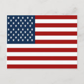 Briefkaart het Amerikaanse van de Vlag (50 (Voorkant)