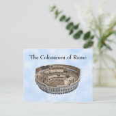 Briefkaart: Het Colosseum van Rome Briefkaart (Staand voorkant)