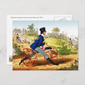 Briefkaart: Het hobbypaard: fietsprototype Briefkaart (Voorkant / Achterkant)