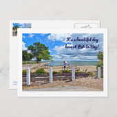 briefkaart, "HET IS EEN MOOIE DAG IN PUT-IN-BAY" Briefkaart (Voorkant / Achterkant)