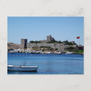 Briefkaart Het kasteel van Bodrum - Turkije