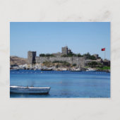 Briefkaart Het kasteel van Bodrum - Turkije (Voorkant)
