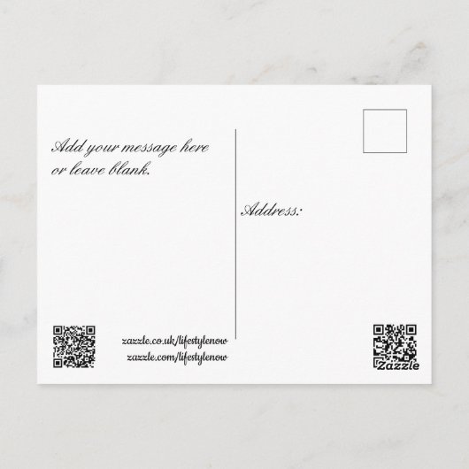 Briefkaart - Het Lords Prayer (Achterkant)