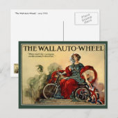 Briefkaart: Het muurautowiel Briefkaart (Voorkant / Achterkant)