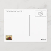 Briefkaart: Het muurautowiel Briefkaart (Achterkant)