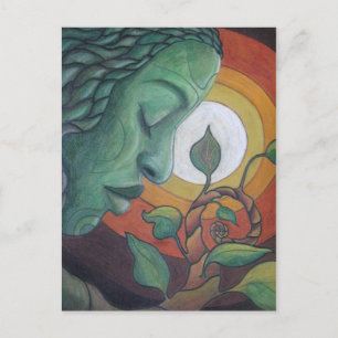 Briefkaart: "Het ontwaken" Briefkaart