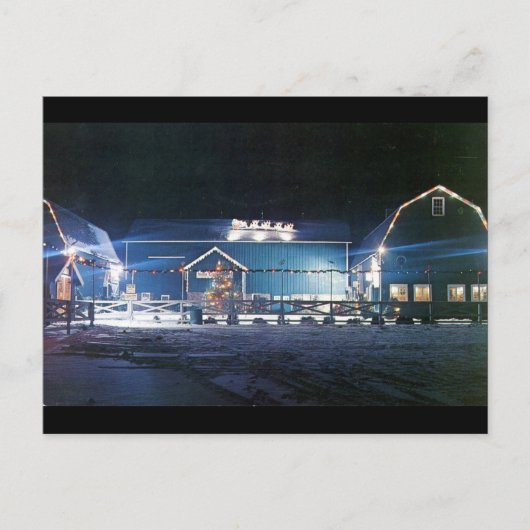 Briefkaart - het Park van Kerstmis (Voorkant)