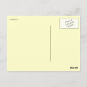 Briefkaart: "Het passeren" Briefkaart (Achterkant)