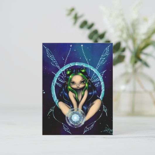 briefkaart "Het sterrenkind" (Staand voorkant)