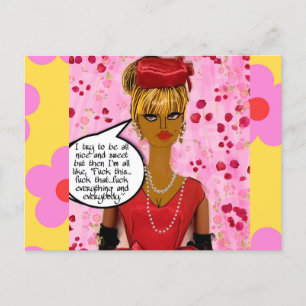 Briefkaart - het strand maakt alles vast wat brief