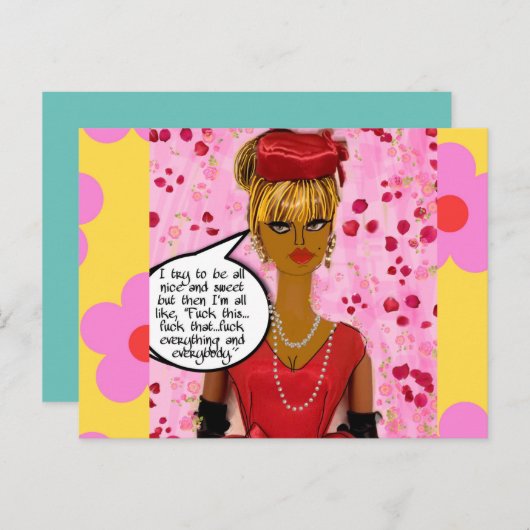 Briefkaart - het strand maakt alles vast wat brief (Voorkant / Achterkant)